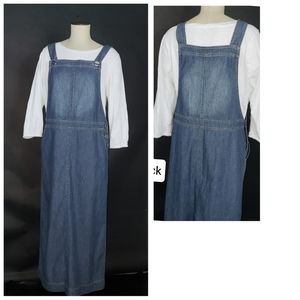 J. Jill Denim Dress Medium Long Maxi dress